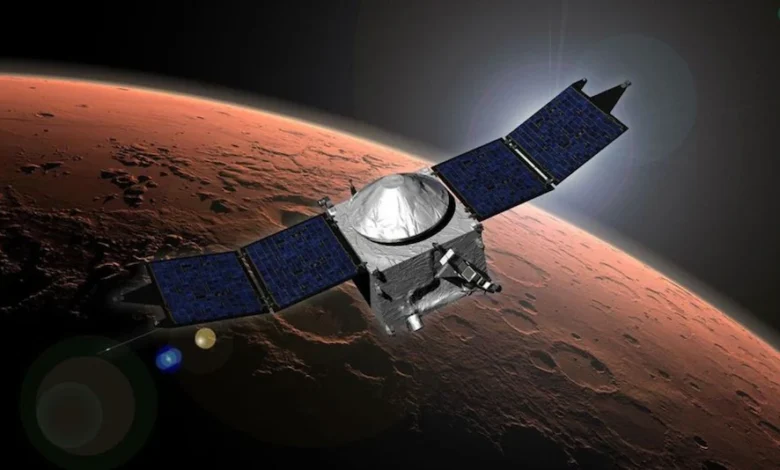 NASA MAVEN spacecraft orbiting Mars atmosphere mission JK News